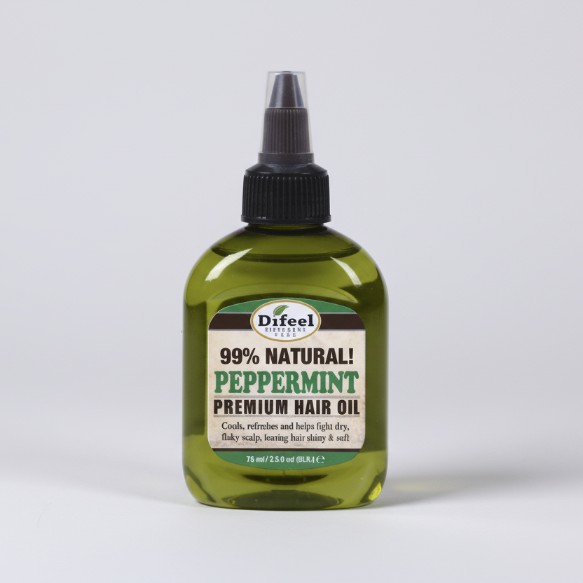 Difeel Peppermint Oil 75ml — Scalp Stimulating Hair Treatment