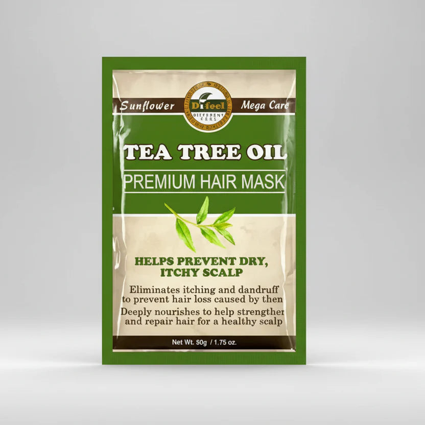 Difeel Tea Tree Scalp Toner & Hair Mask 50ml Hair Treatment