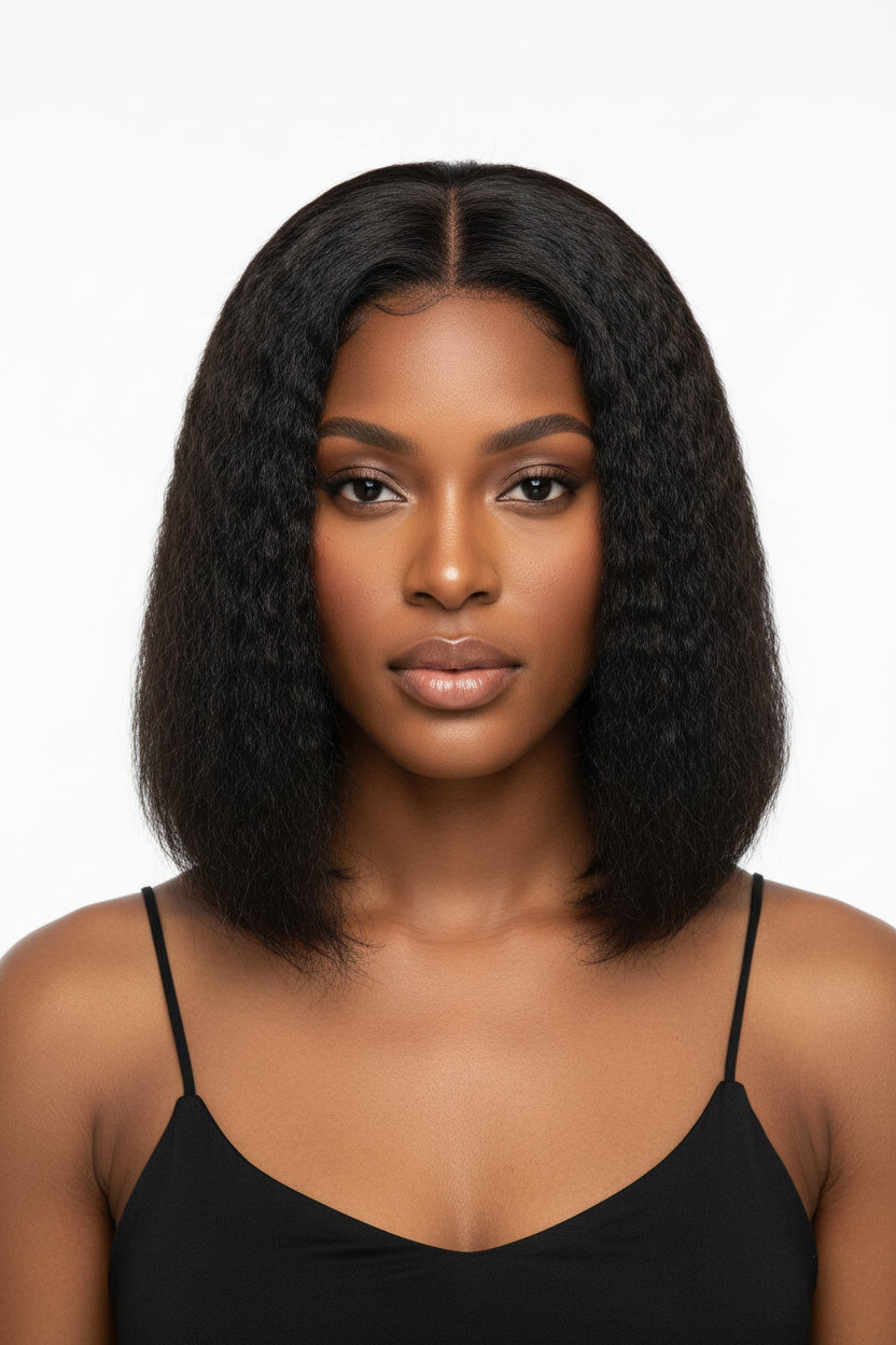 Brazilian Kinky Straight U-Part Wig