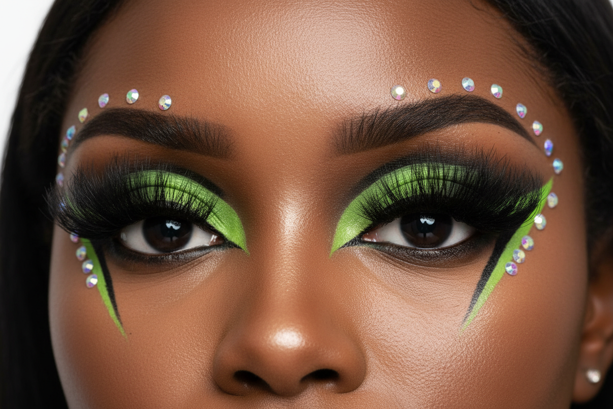 Gen Z Neon Cat Eye