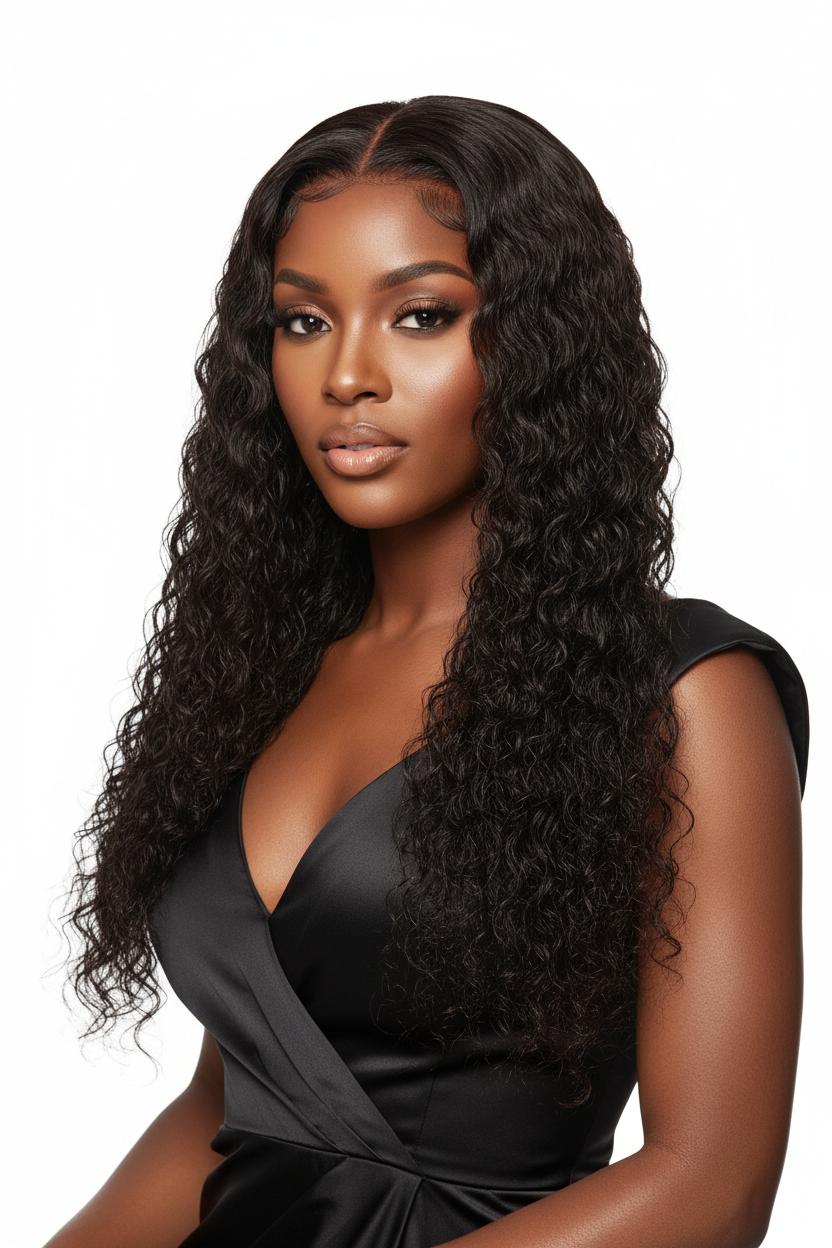 HD Deep Wave 13x4 Lace Front Wig