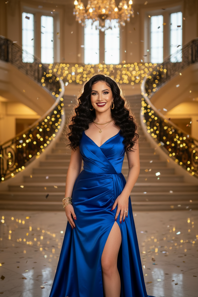 Prom Glam - White Woman