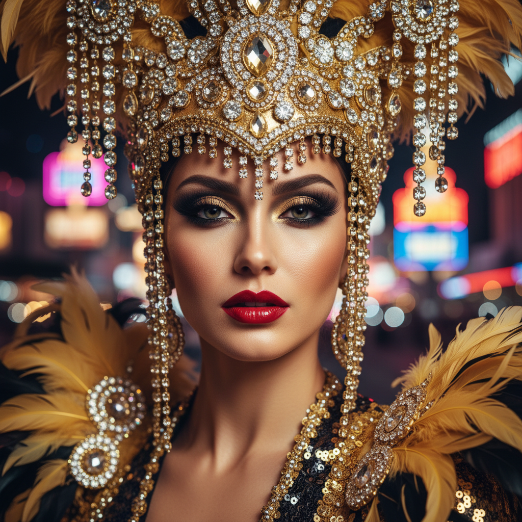 Vegas Gold Showgirl