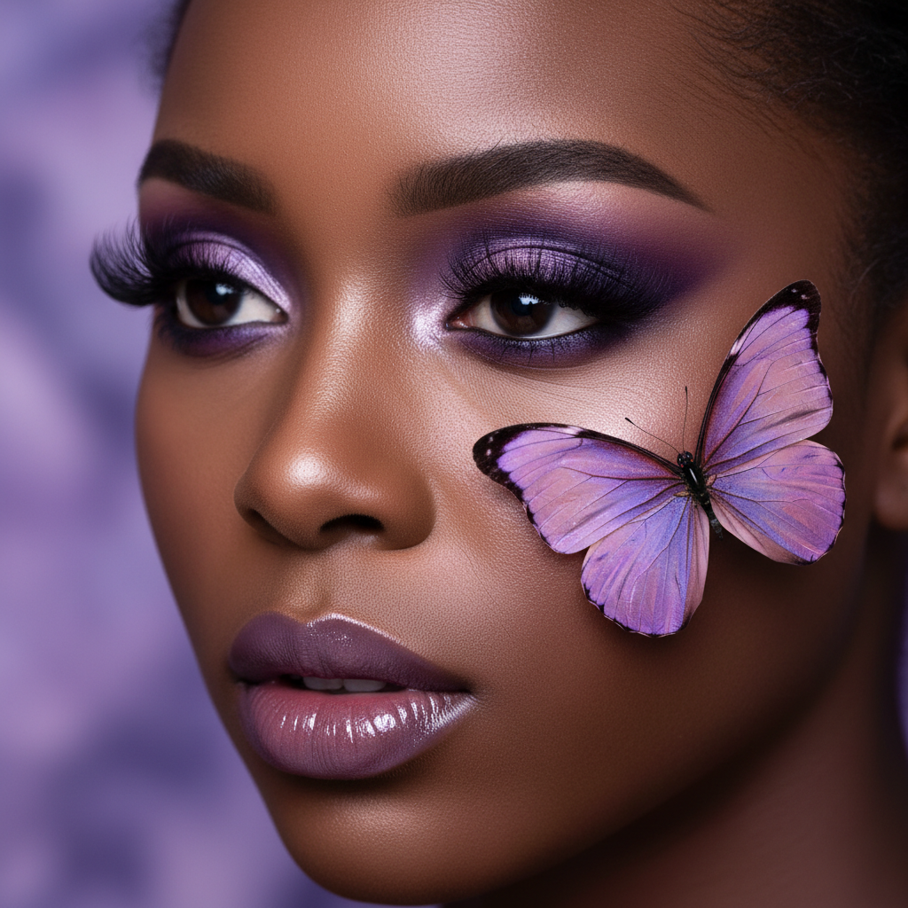 Violet Lash Glamour Model